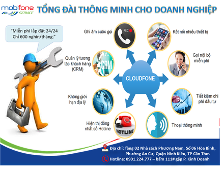 DỊCH VỤ TỔNG ĐÀI CLOUDFONE