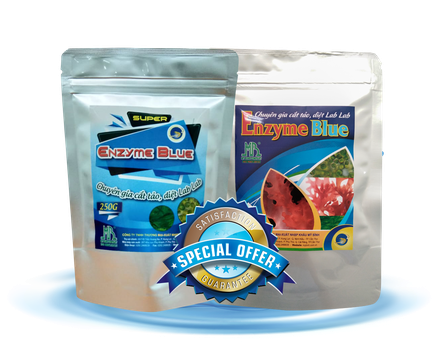 ENZYME BLUE - Diệt tảo độc và xử lý nước đáy ao tôm