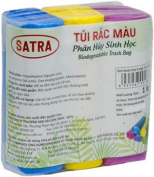 TÚI RÁC MÀU SATRA - TIỂU 45*55CM - TRUNG - 55*65CM - ĐẠI 64*78CM