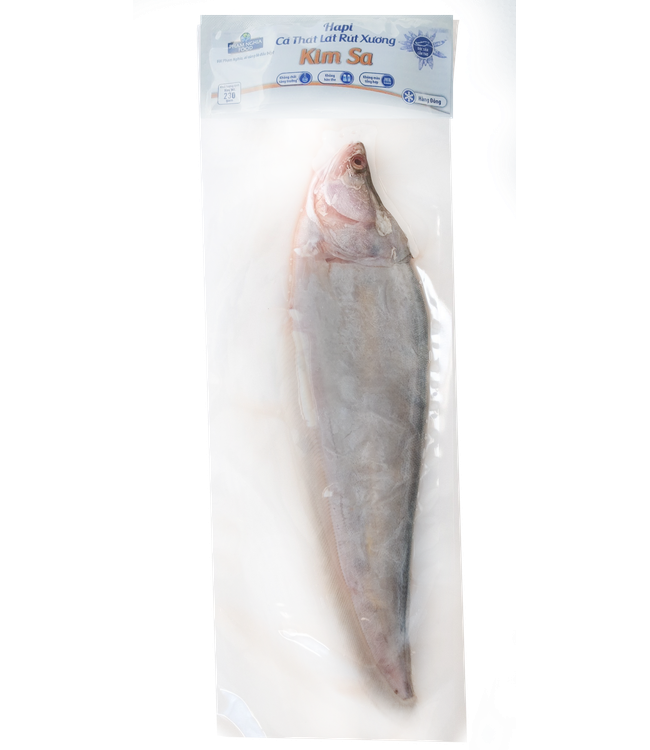 Hapi cá thát lát rút xương kim sa (nhân trứng muối) 230gram