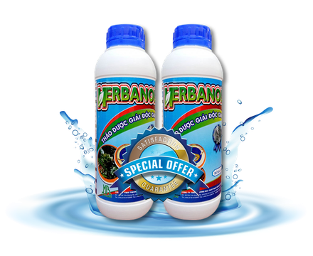 HERBANOL - Thảo dược giải độc gan cho tôm