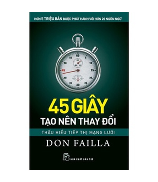 Sách 45 giây tạo nên thay đổi