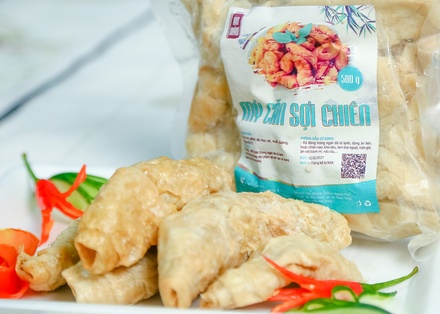 Mì căn sợi chiên